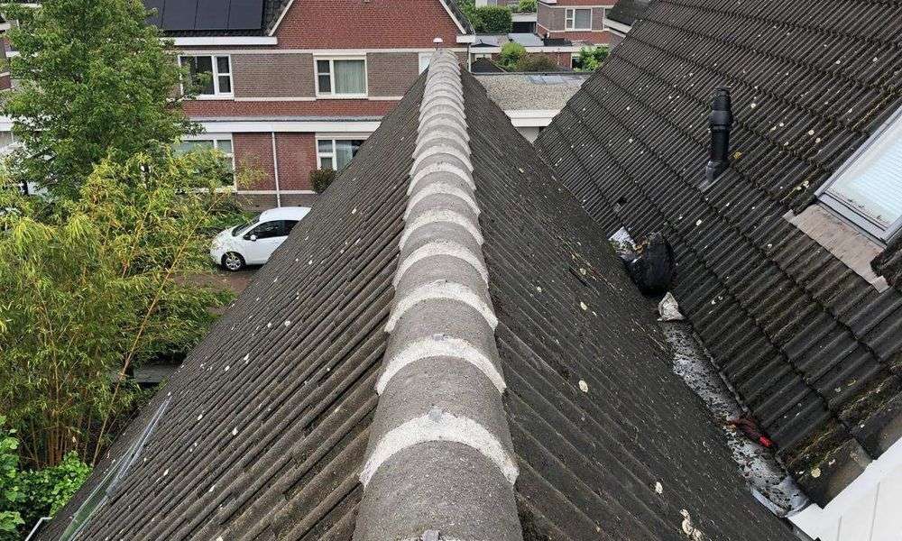 Repareren van nokvorsten in Vinkeveen